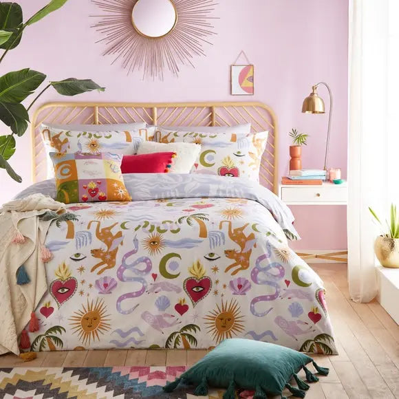 furn. Alchemy Duvet Cover and Pillowcase Set Dunelm