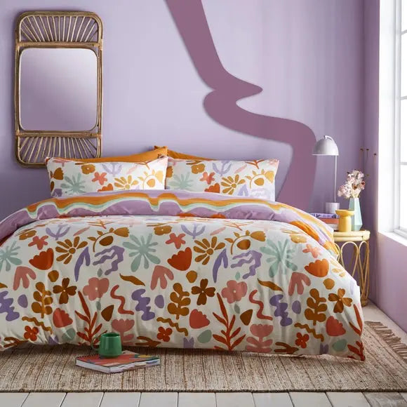 furn. Amelie Duvet Cover & Pillowcase Set Dunelm