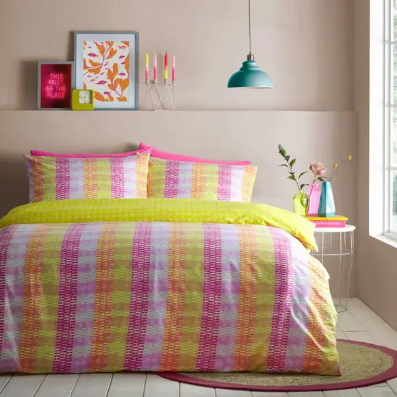 furn. Neola Duvet Cover & Pillowcase Set Dunelm