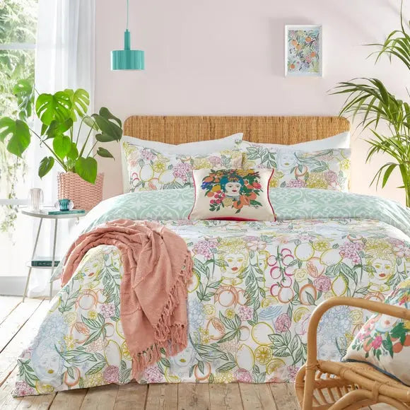 furn. Taormina Duvet Cover and Pillowcase Set Dunelm