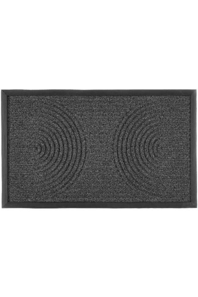 Scraper Doormat in Black The Rugs