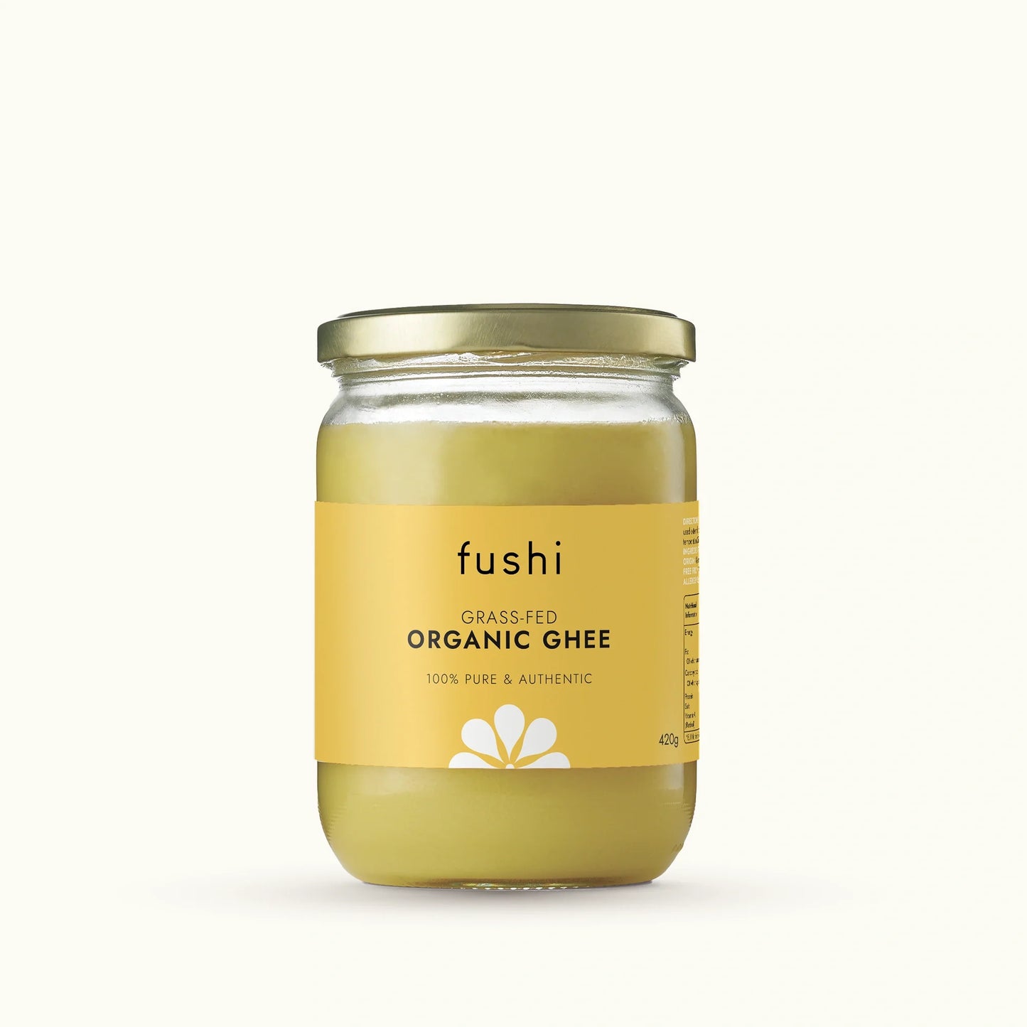Organic Ghee 420g Fushi Wellbeing