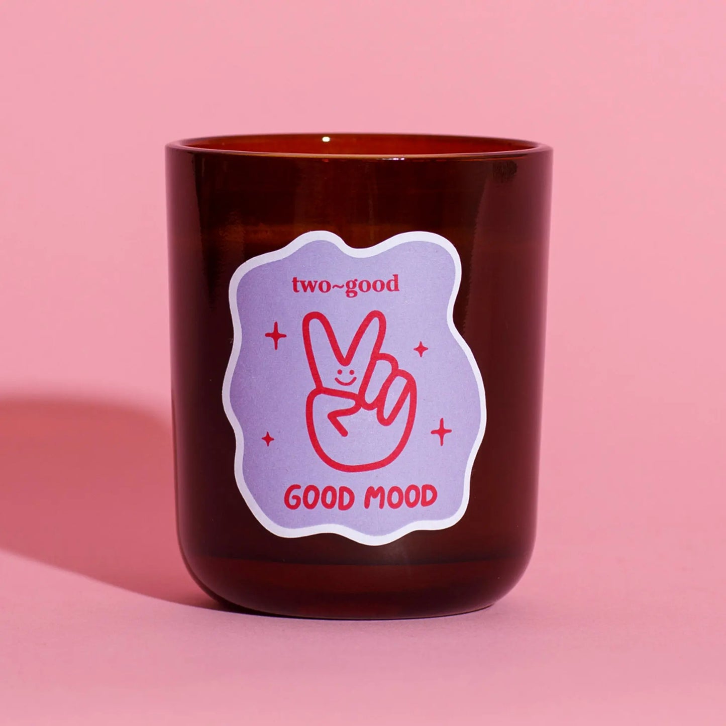 good mood soy wax scented candle two~good