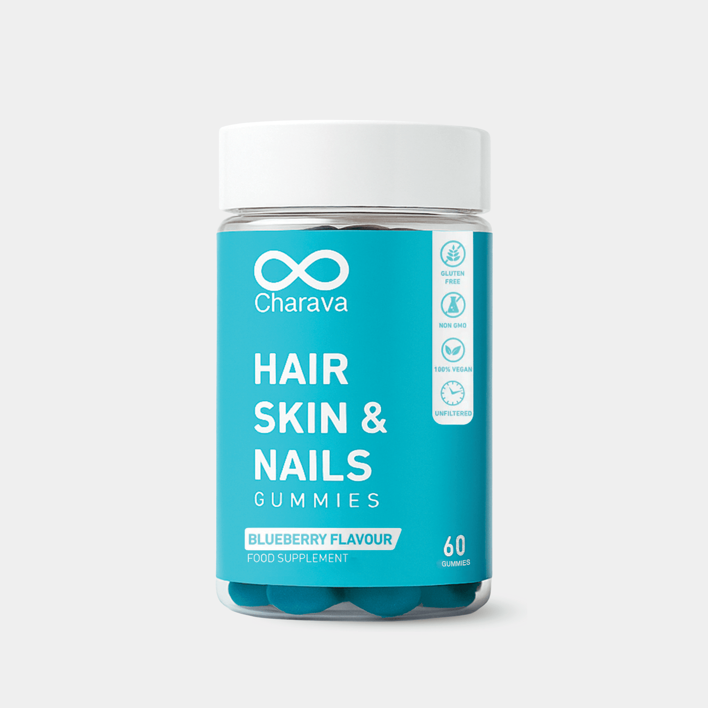 Hair, Skin & Nails Gummies Charava UK