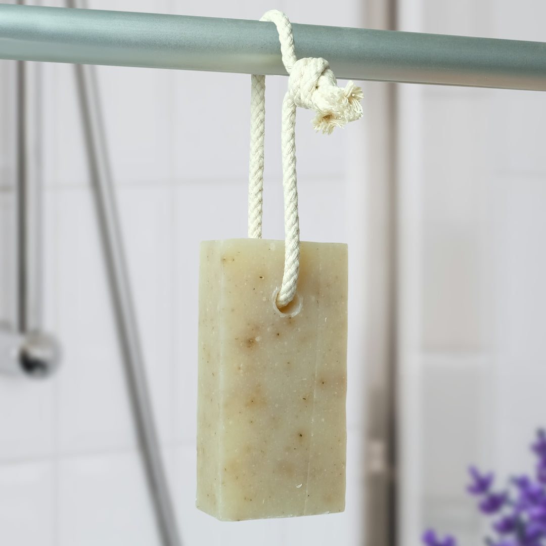 Natural Soap On A Rope - 'Classic' Lavender 125g Friendly Soap
