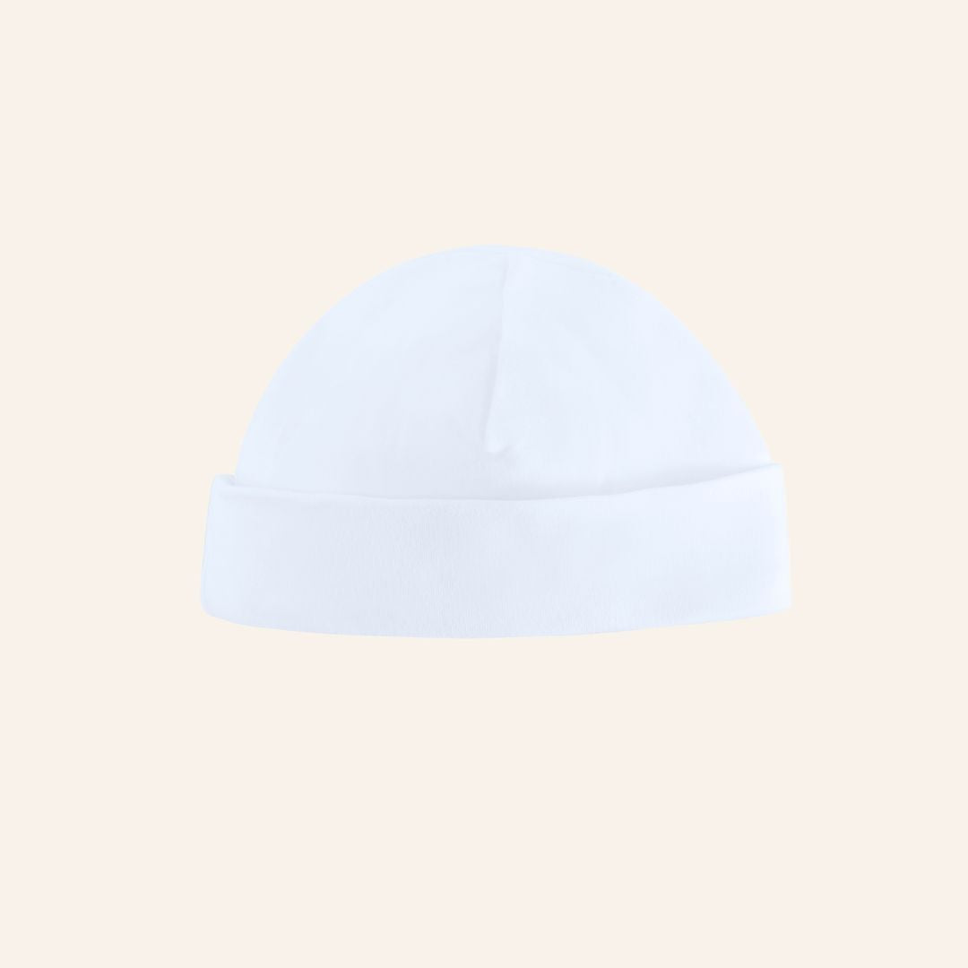 Hat- white- Organic Cotton PrimaCotton