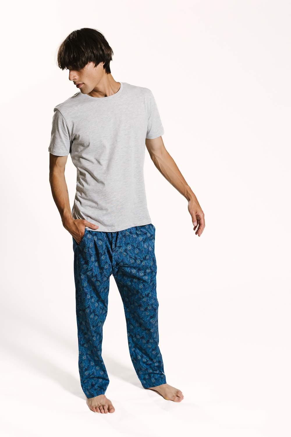 Hera Mens Pyjama Trouser Set Drift Sleepwear
