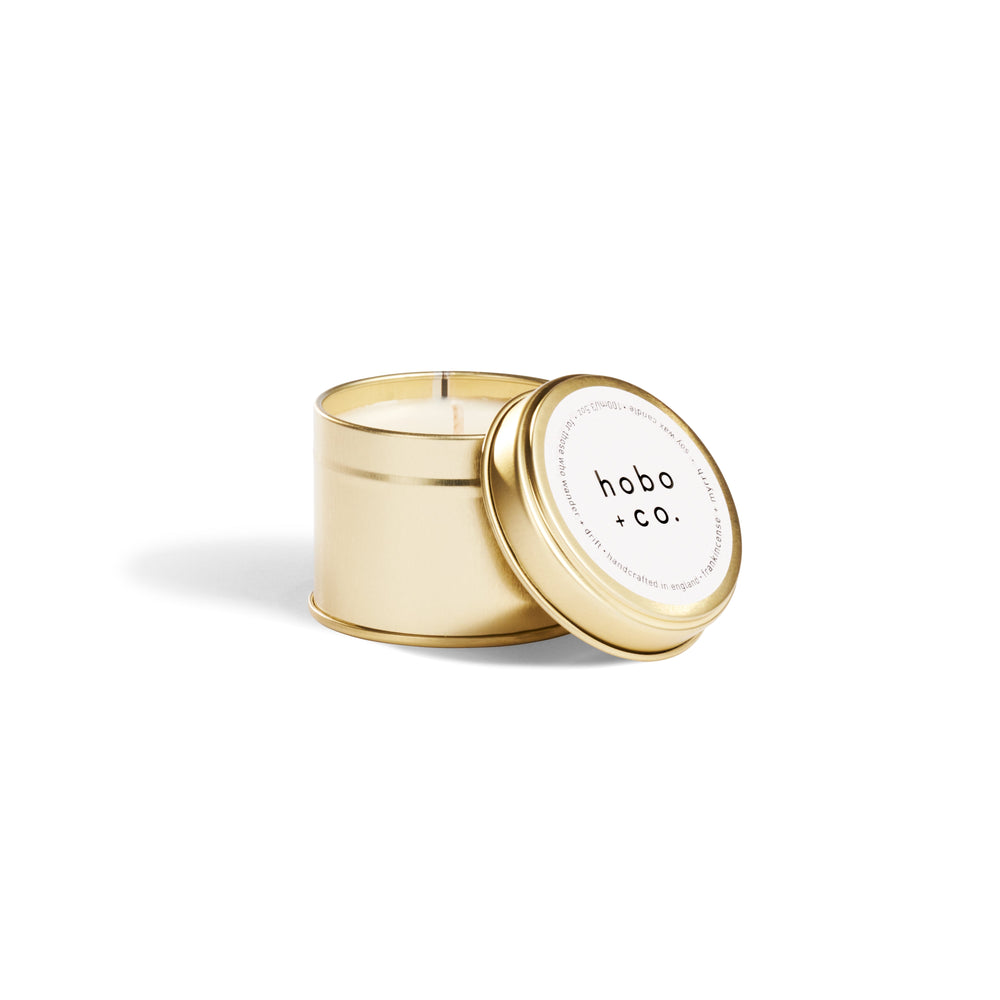 Travel Size Frankincense and Myrrh Candle hobo + co.