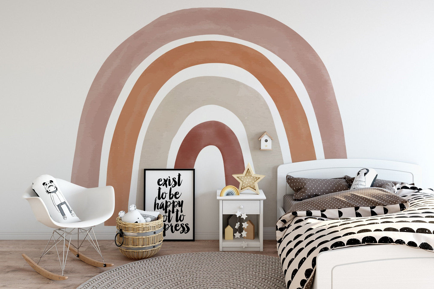 Watercolour Rainbow Decal ClickWalls