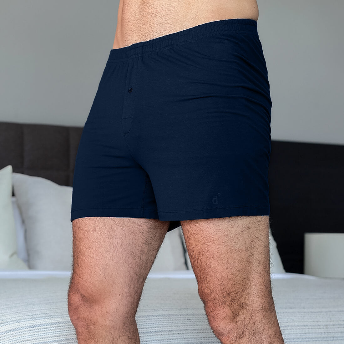 Dagsmejan Men's Balance Schlaf Boxer - Midnight blue