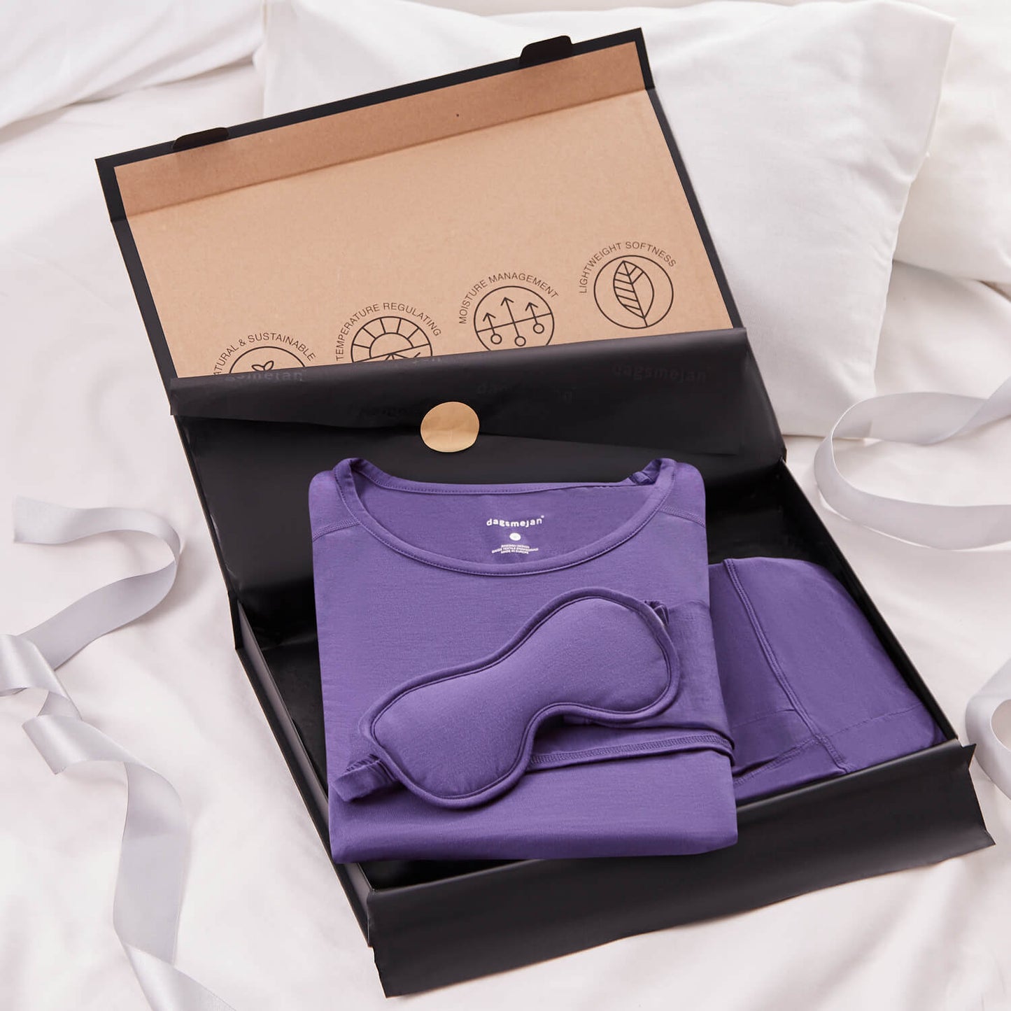 Dagsmejan Women's Balance Gift Set - Deep purple - image 2