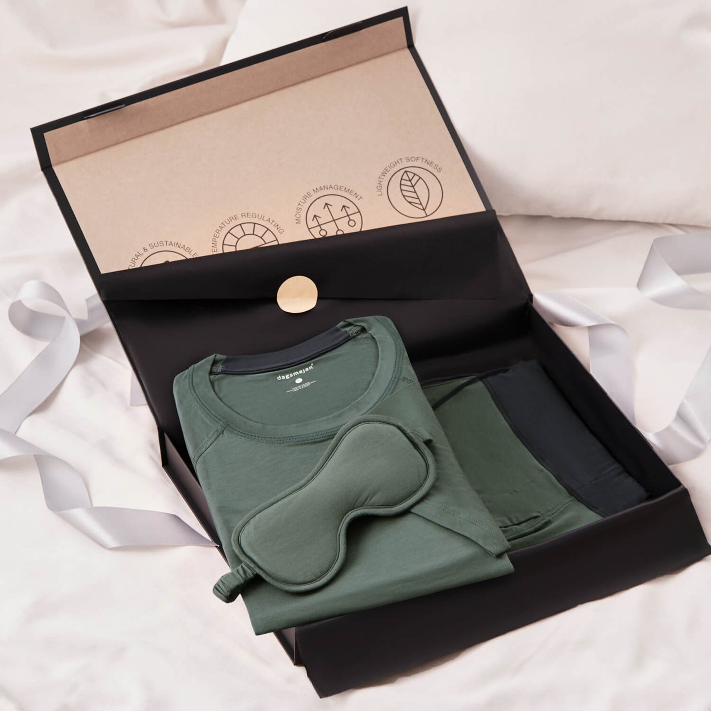 Dagsmejan Men's Balance Gift Set - Balsam green