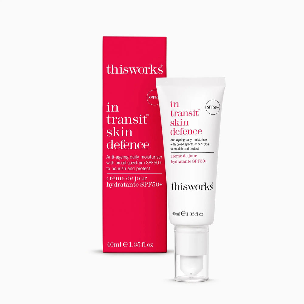 in transit skin defence SPF 50+ This Works