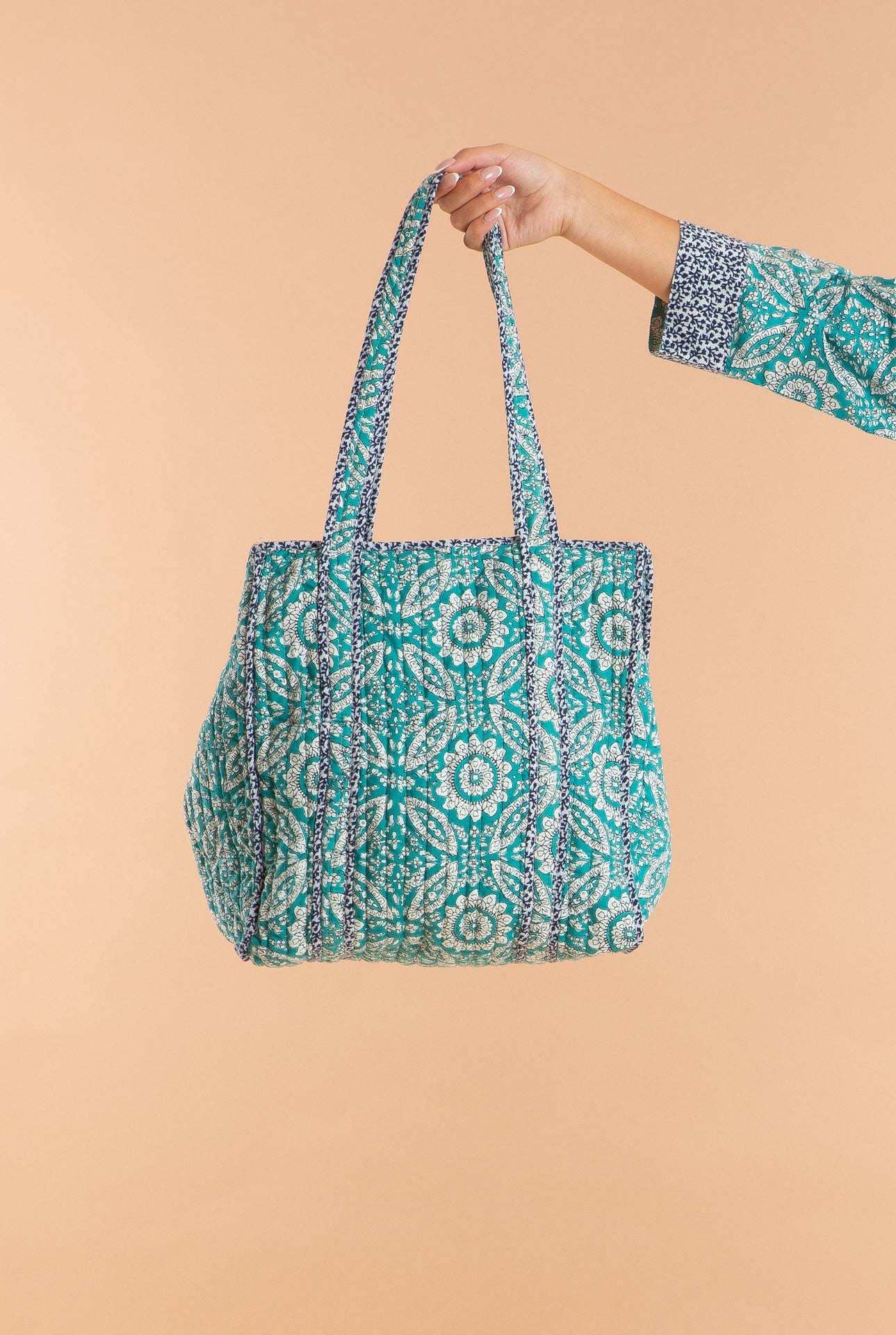 Mediterranean Mosaic Tote Bag inara