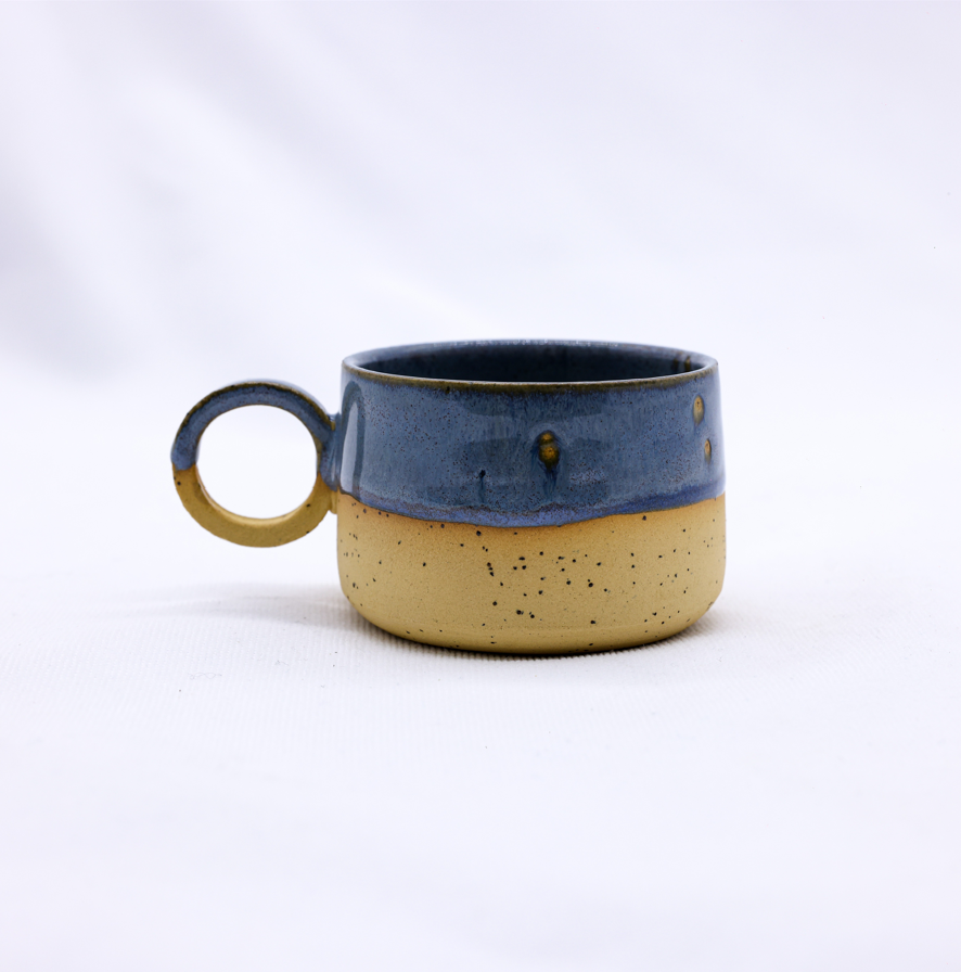 Blunero Perugia Handmade Stoneware Ceramic Mug Ribera Handmade Ceramics