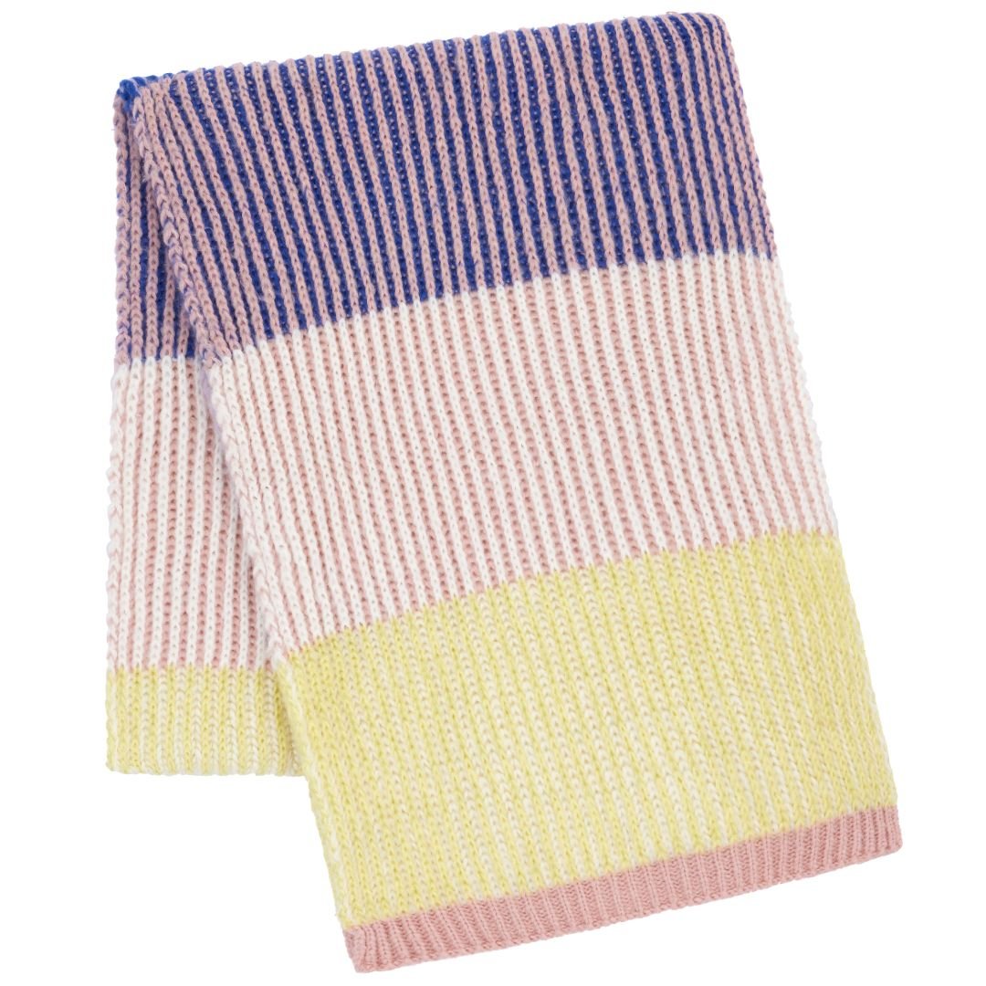 Leia Stripe Oversized Scarf - Pink Cara & The Sky