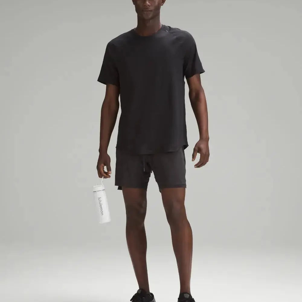 lululemon White Back to Life Sport Bottle 18oz Straw Lid Lululemon