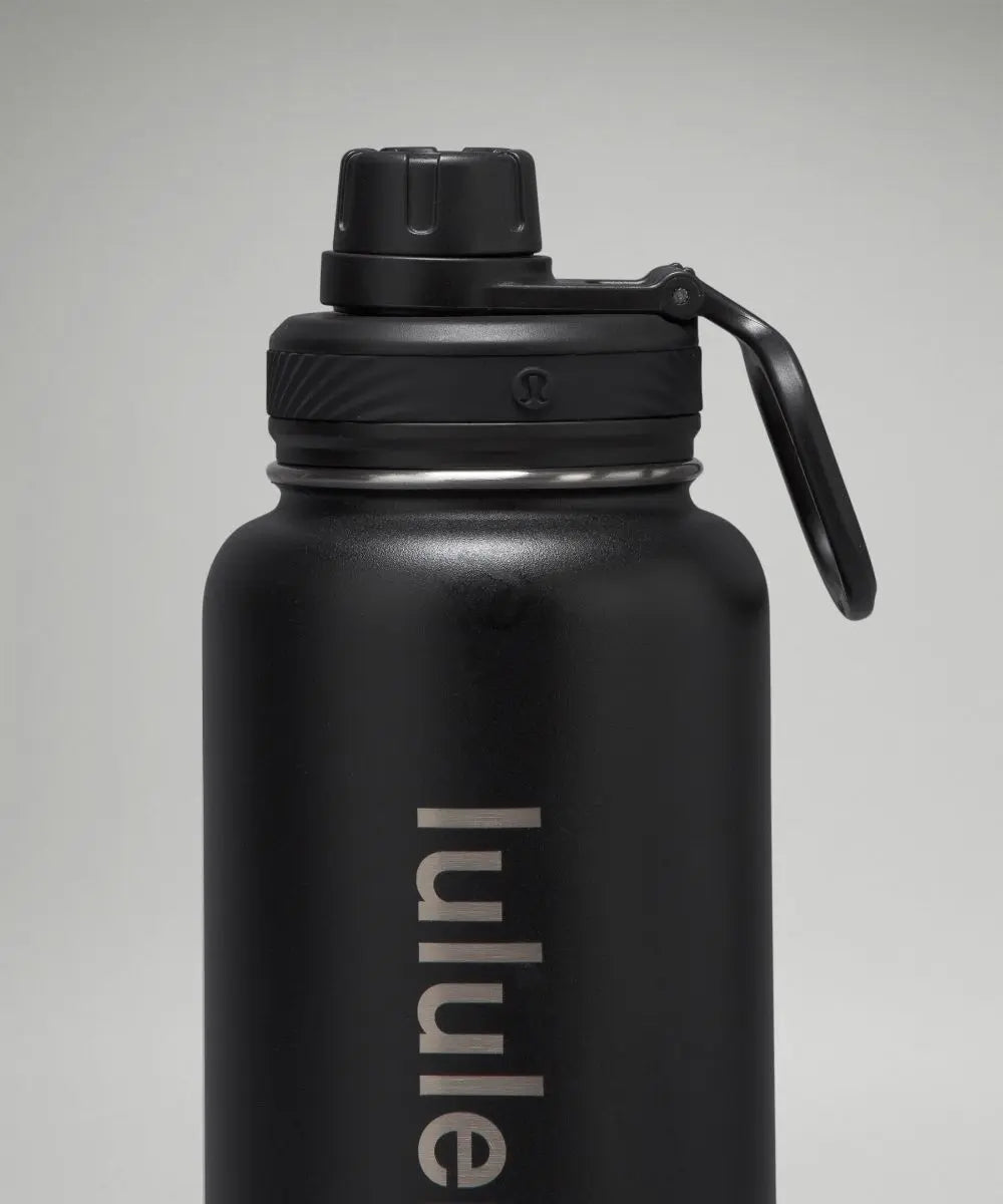 lululemon Black Back to Life Sport Bottle 32oz Lululemon