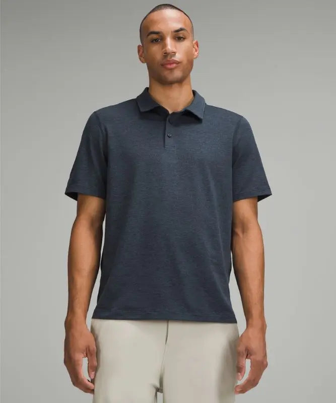 lululemon Men's Soft Jersey Short-Sleeve Polo Shirt Lululemon