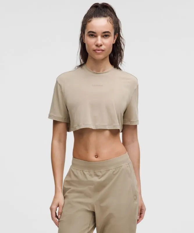 lululemon Women's Jersey Training Super-Cropped Short-Sleeve Shirt Lululemon