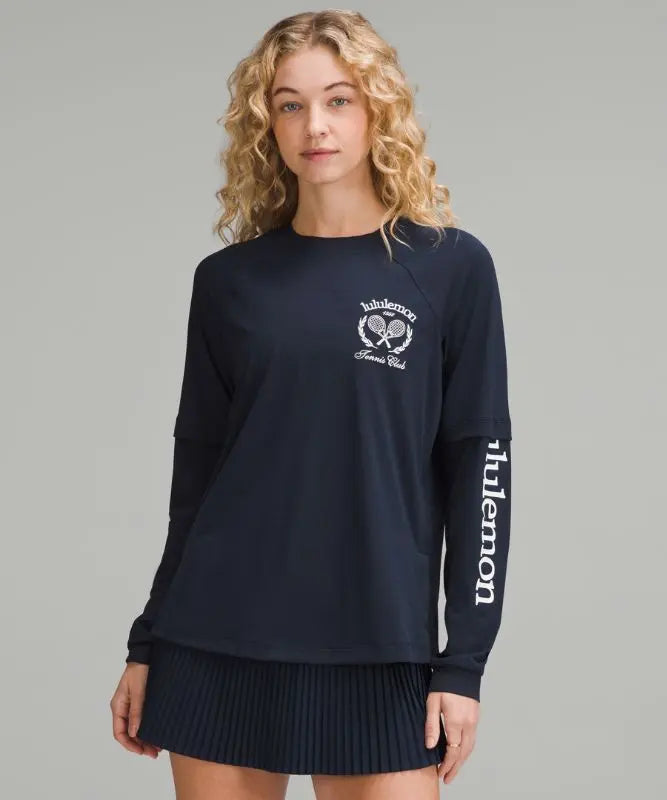 lululemon Women's Layered Long-Sleeve T-Shirt Tennis Club Lululemon