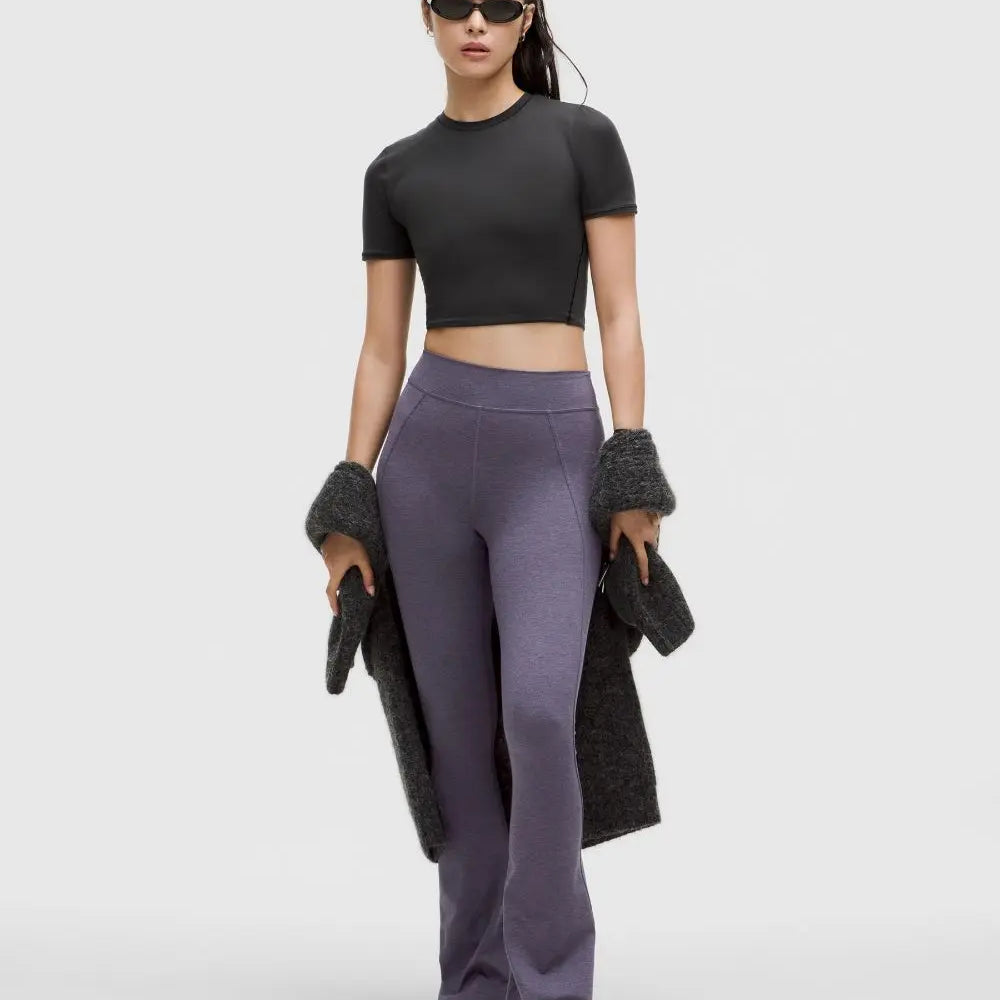 lululemon Women's Softy Suedey Split-Hem High-Rise Mini-Flare Pants Regular Lululemon