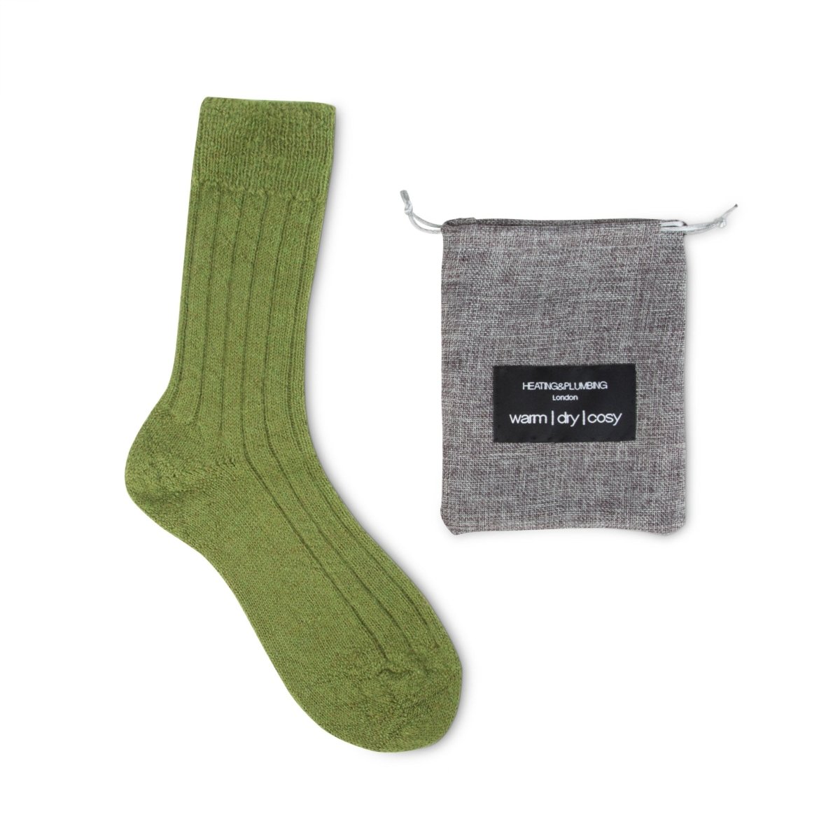 Luxury lounge socks in British alpaca - Green Heating & Plumbing London