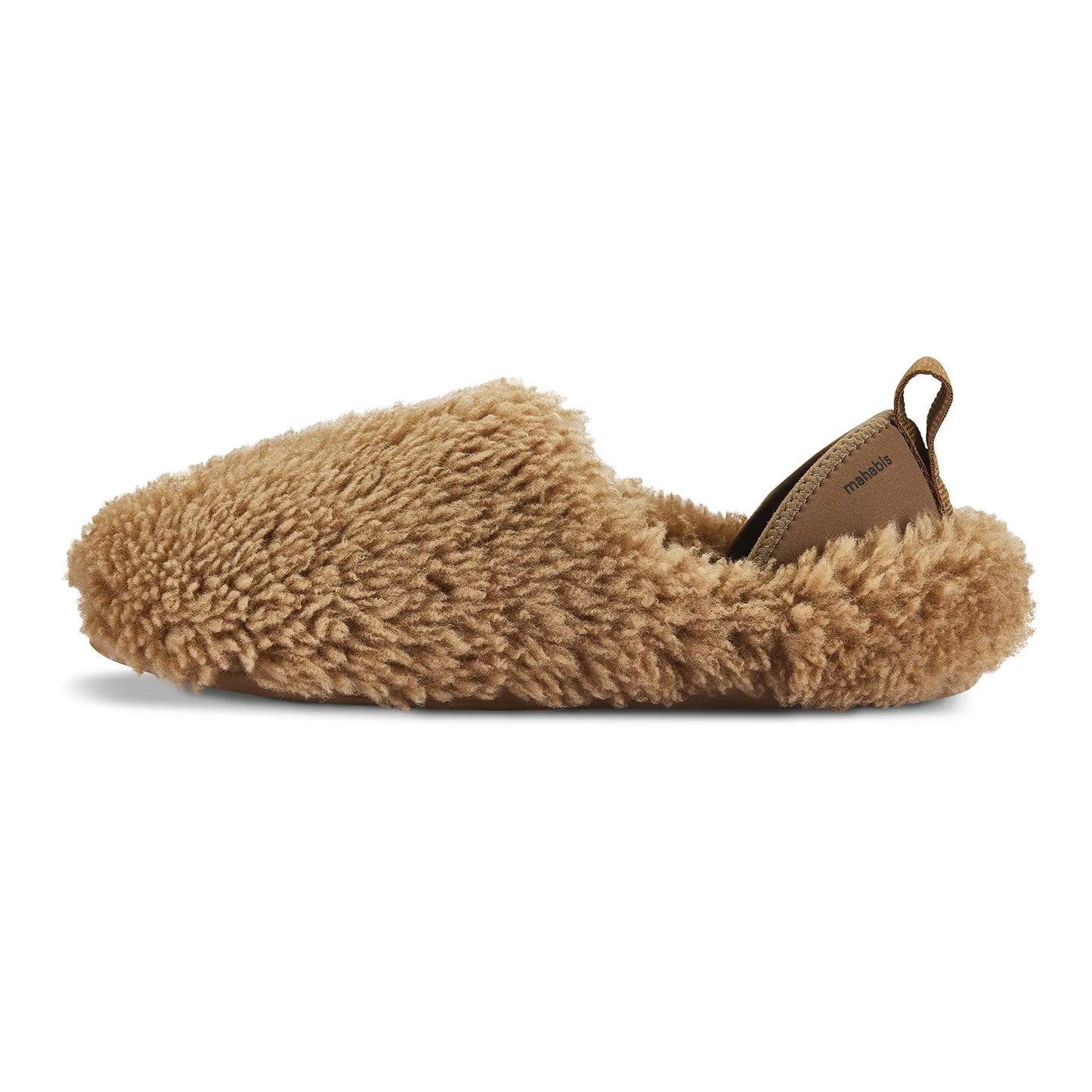 mahabis meribel in gingerbread shearling Mahabis
