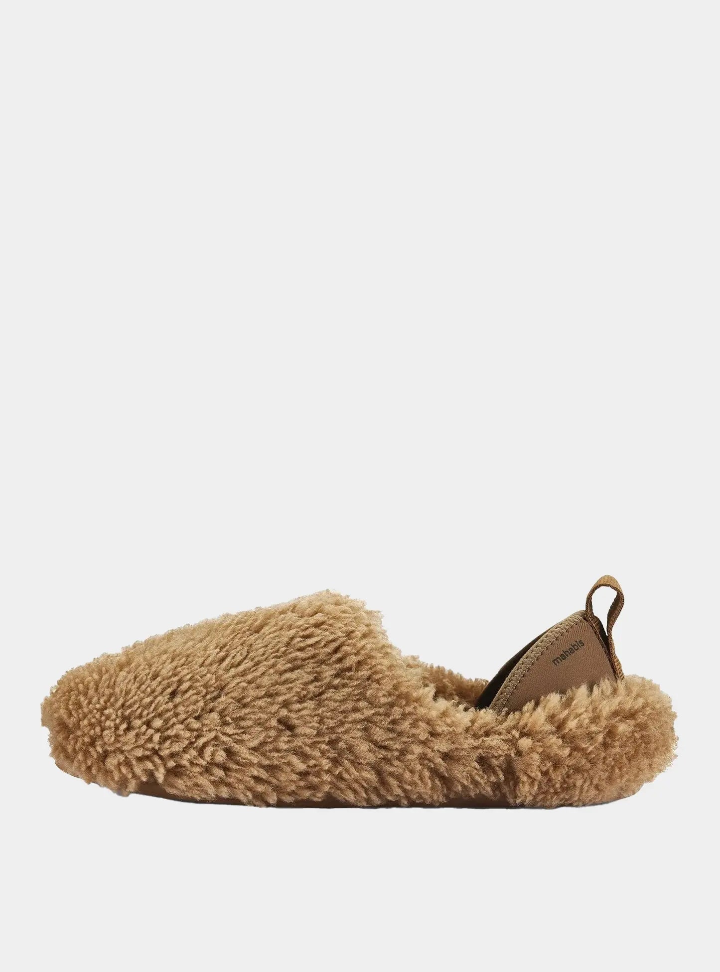 mahabis meribel in gingerbread shearling Mahabis