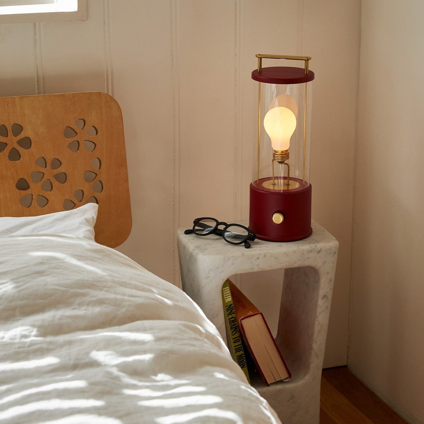 The Muse Portable Lamp in Pomona Red Bundle Tala