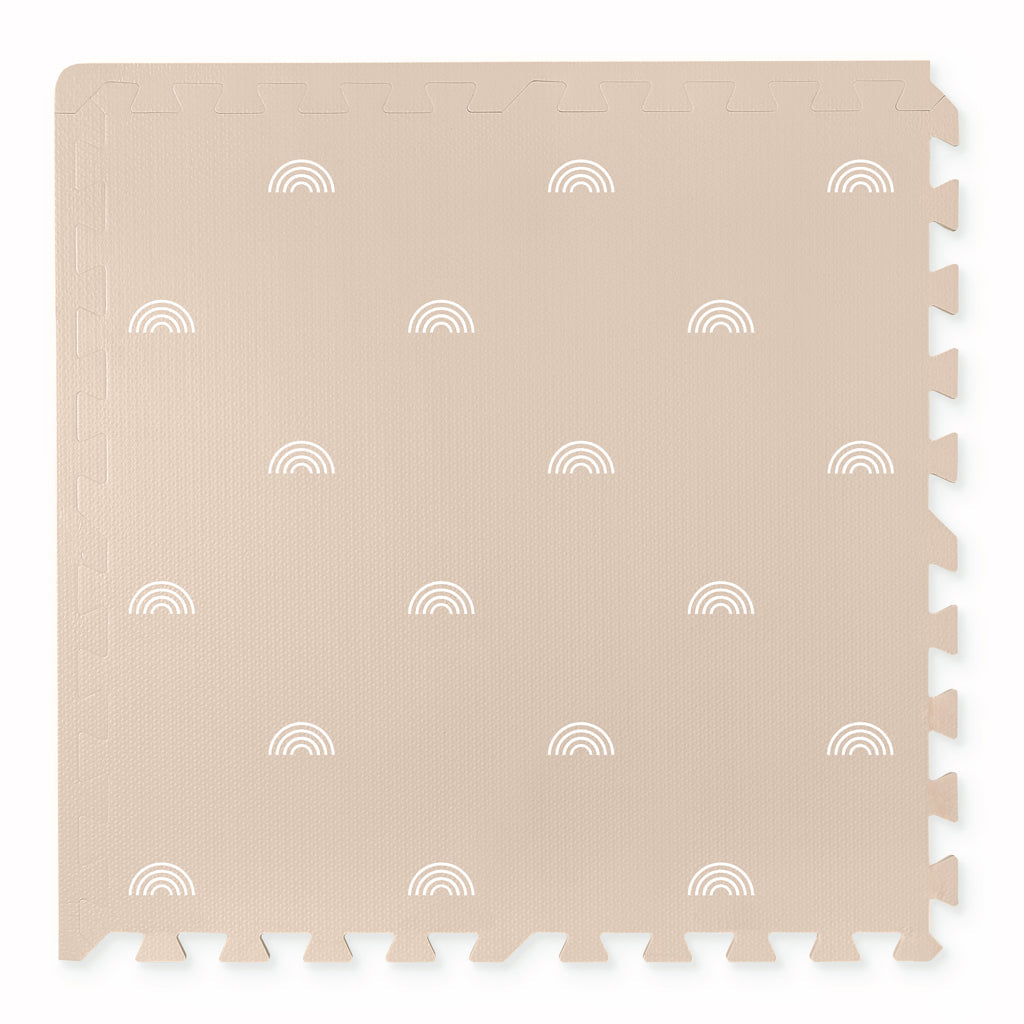 Rainbow Playmat Set in Beige gus + beau