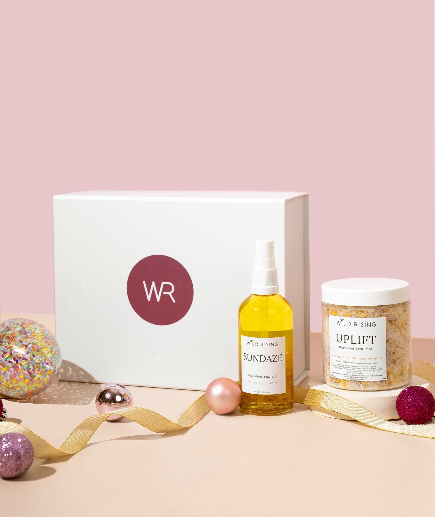 On Cloud Nine Skincare Gift Set Wild Rising Skincare