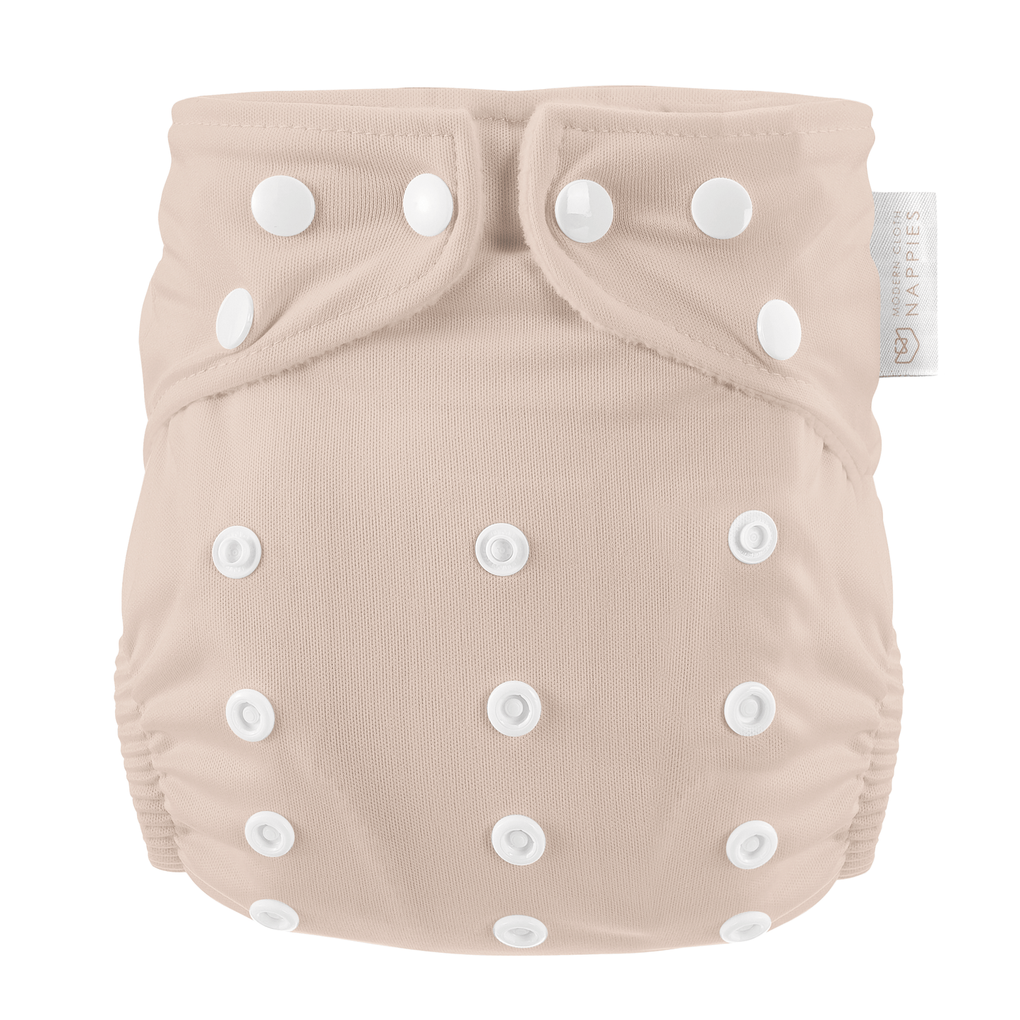 One Size All-In-One Reusable Cloth Nappy - Blush Modern Cloth Nappies