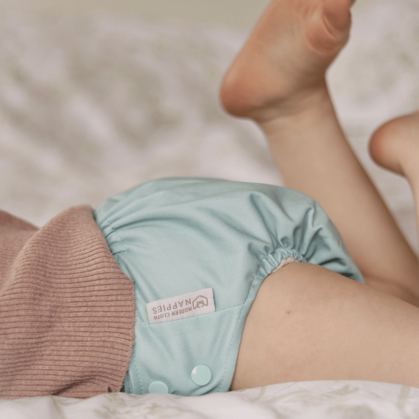 One Size All-In-One Reusable Cloth Nappy - Dewkist Modern Cloth Nappies