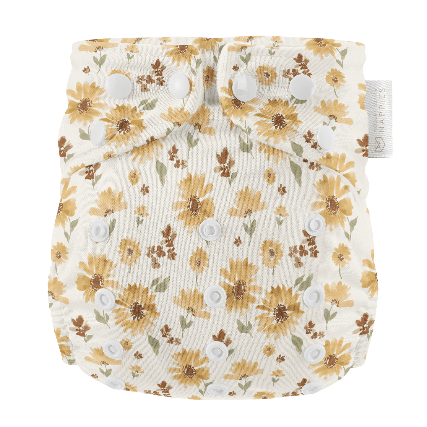 One Size All-In-One Reusable Cloth Nappy - Meadow Modern Cloth Nappies