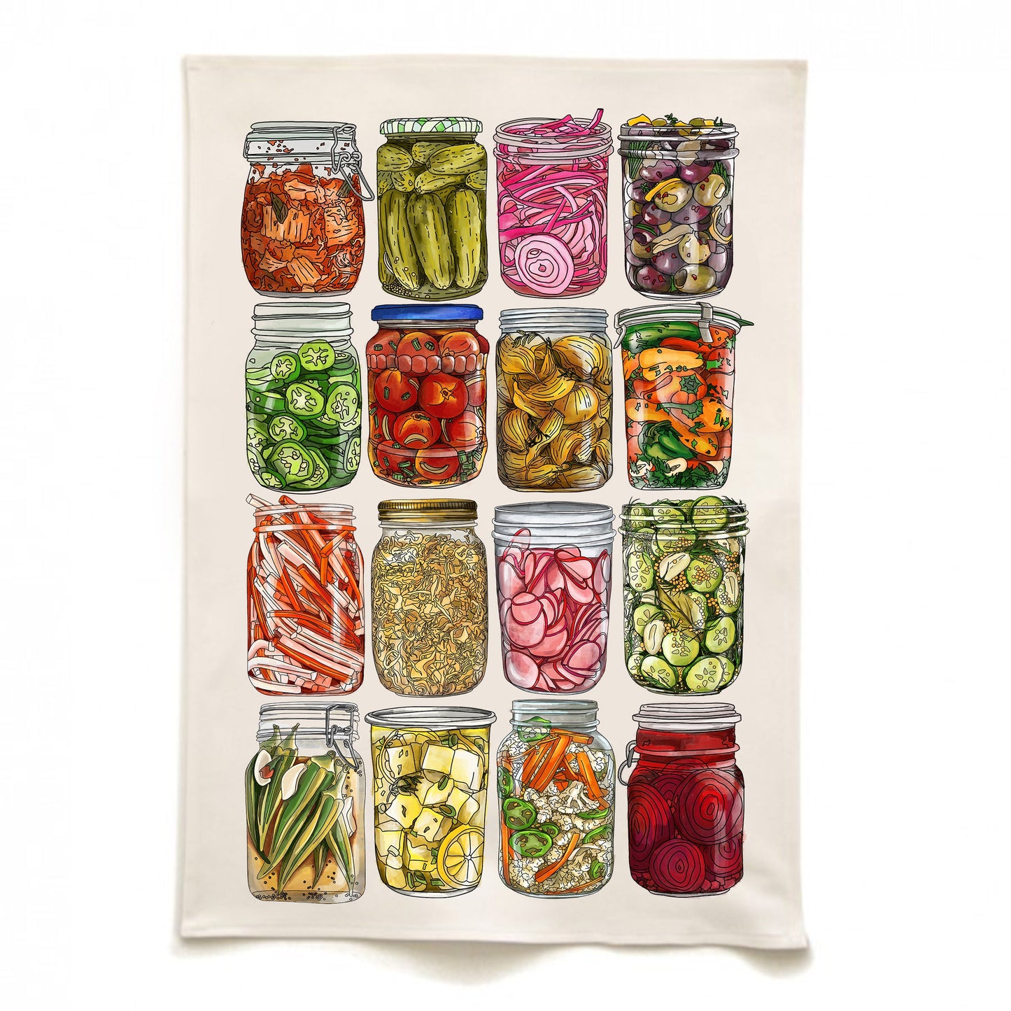 Pickle Tea Towel Quite Nice London