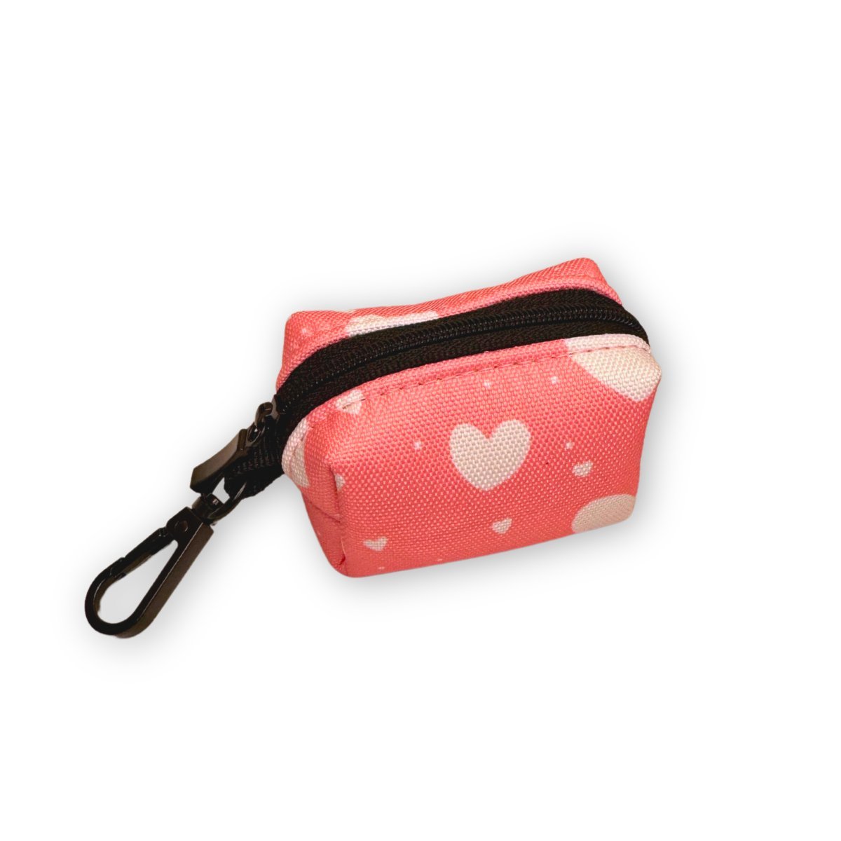 Poo Bag Holder - Peachy Hearts PupClub Couture