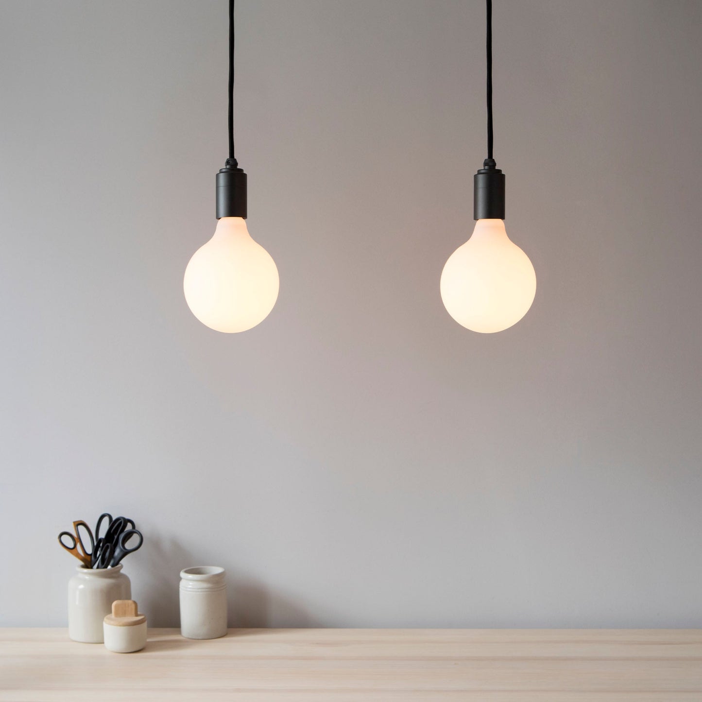 Porcelain III Pendant Light in Brass Tala