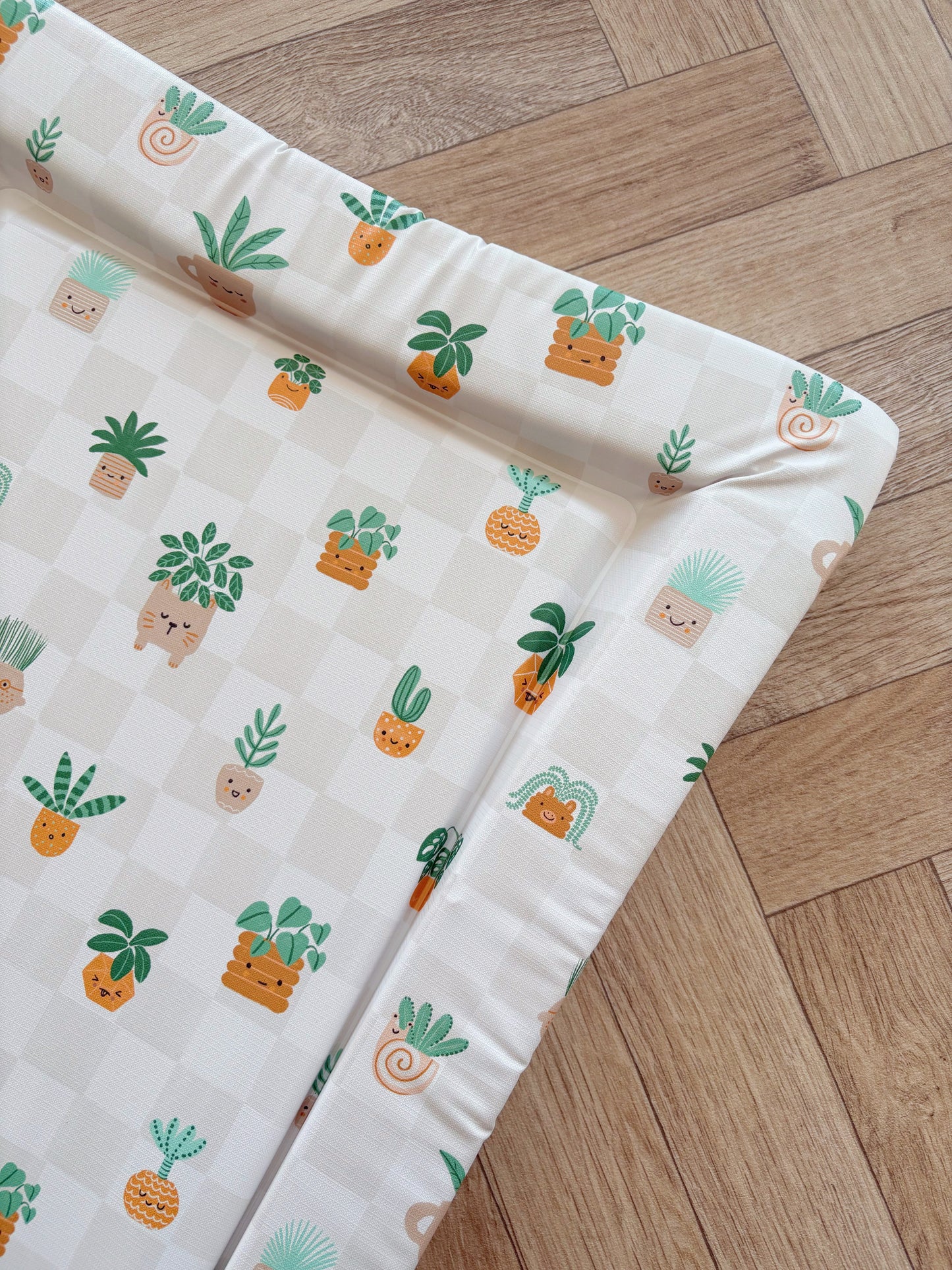 Standard Changing Mat - Pot Plants Bobbin and Bumble