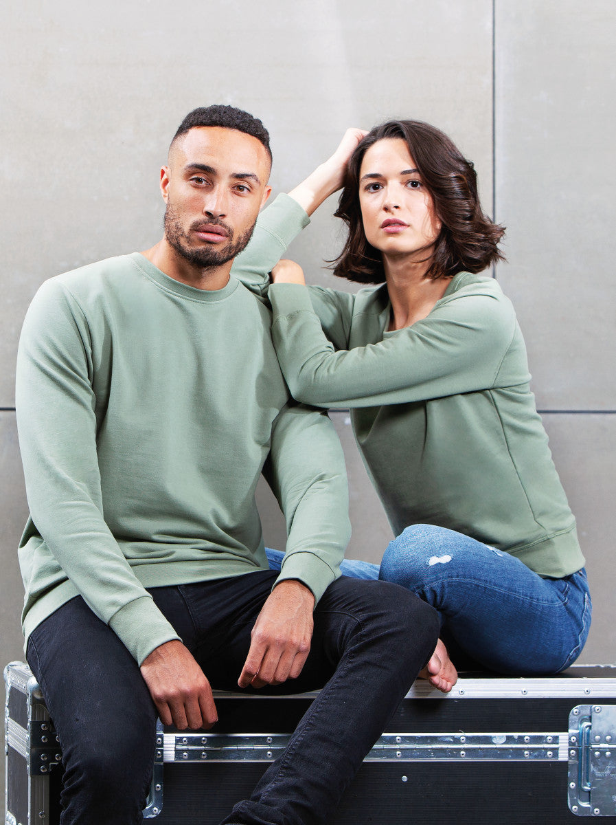 Mantis Organic Cotton & Recycled Plastic Unisex Sweatshirt Earth Wardrobe