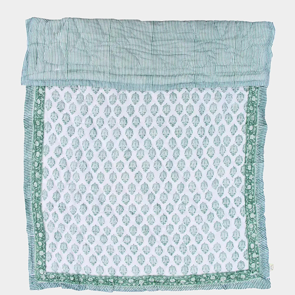 Sage Green Quilt WooWoo London