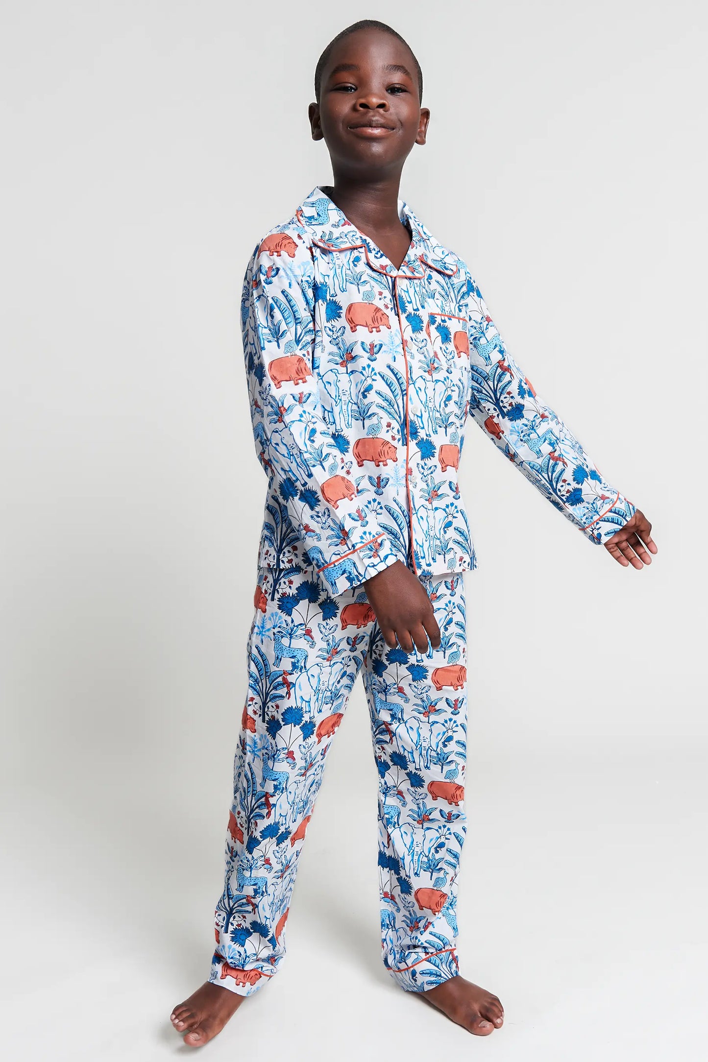 rani's whimsical woods Kids Organic Cotton Pyjama Trouser Set Kutti Lulu