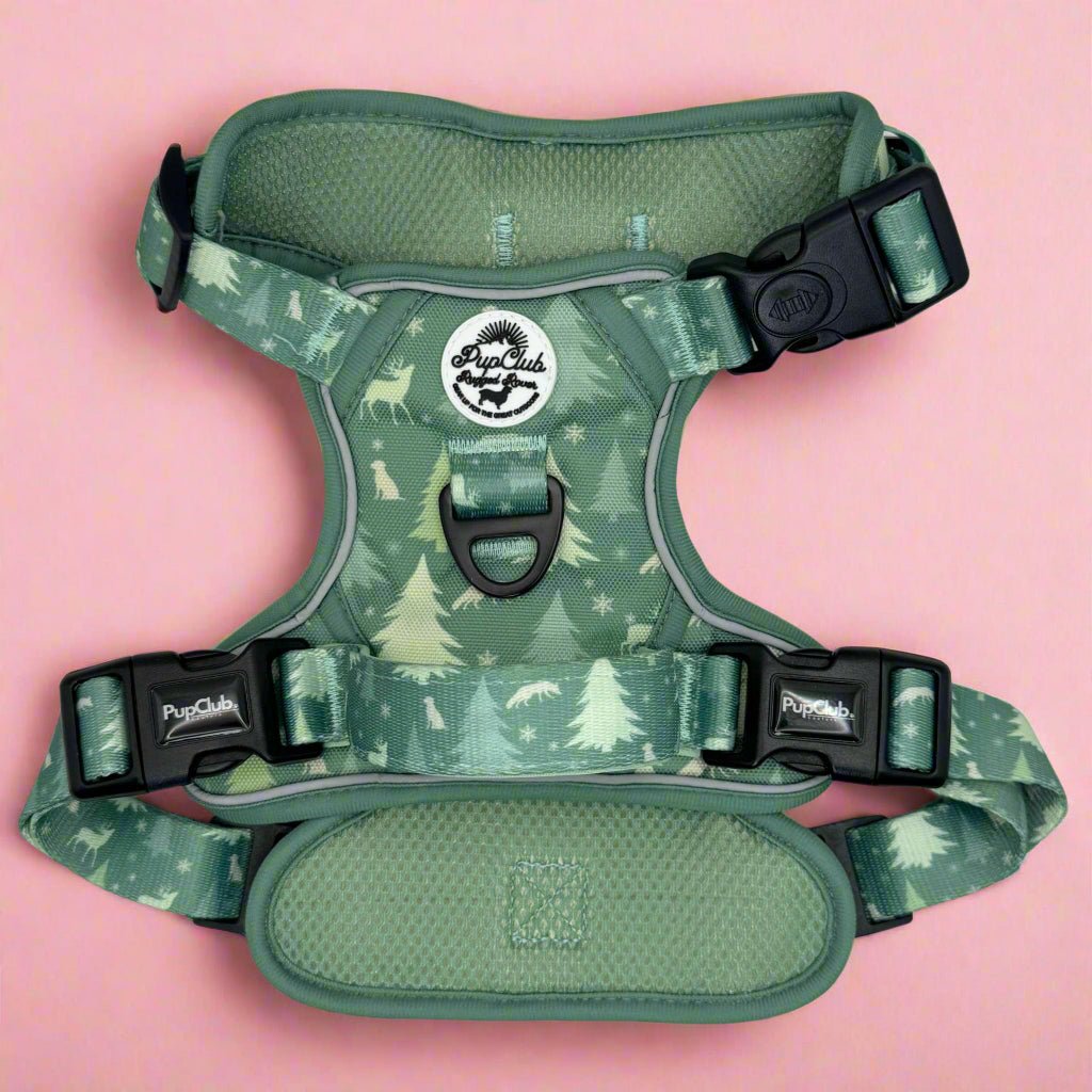 Rugged Rover™ Harness - Evergreen Trails PupClub Couture