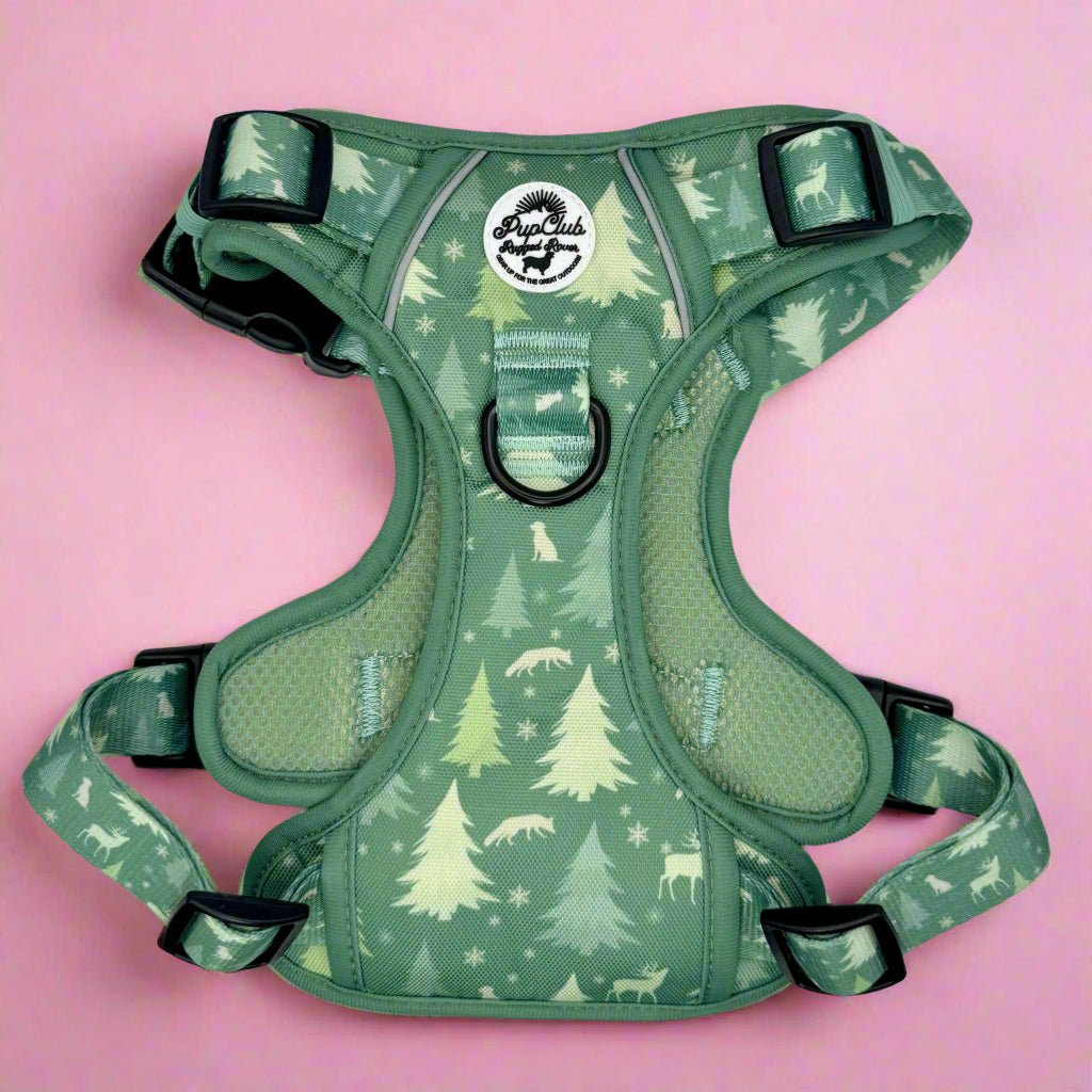 Rugged Rover™ Harness - Evergreen Trails PupClub Couture