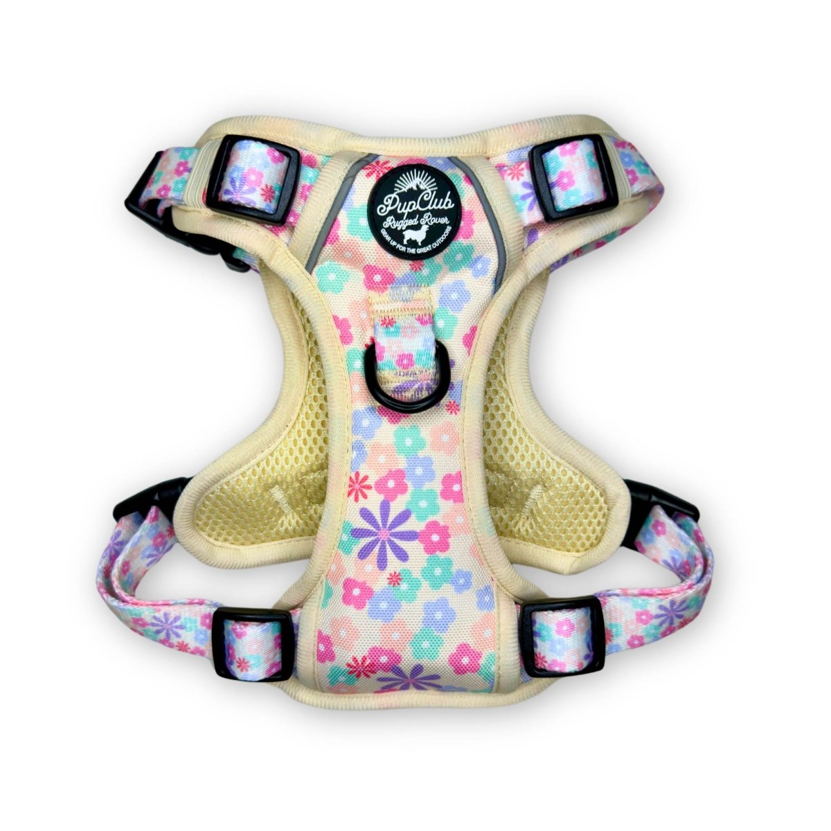 Rugged Rover™ Harness - Pretty Petals PupClub Couture