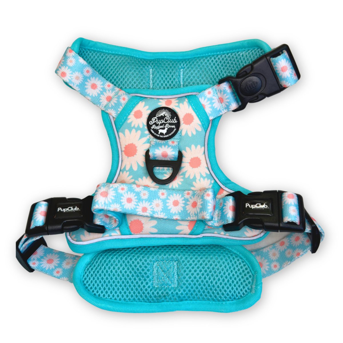 Rugged Rover™ Harness - Pastel Daisy PupClub Couture