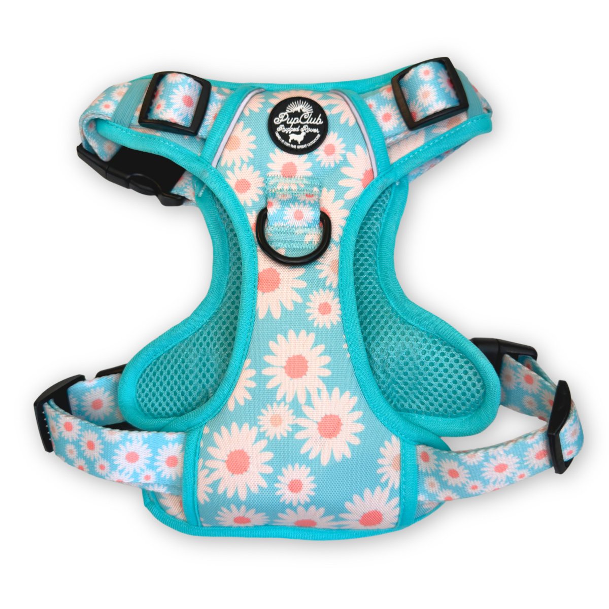 Rugged Rover™ Harness - Pastel Daisy PupClub Couture