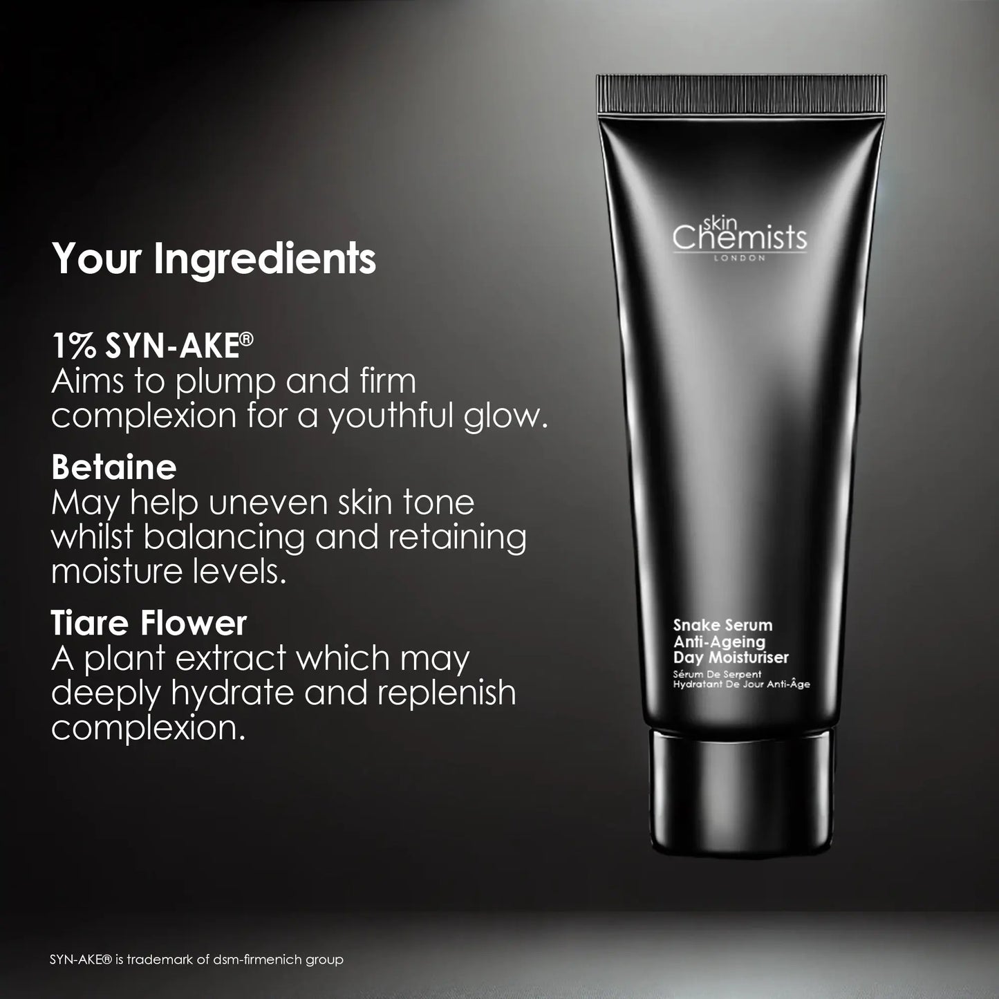 skinChemists Snake Serum Anti-Ageing Day Moisturiser 50ml skinChemists