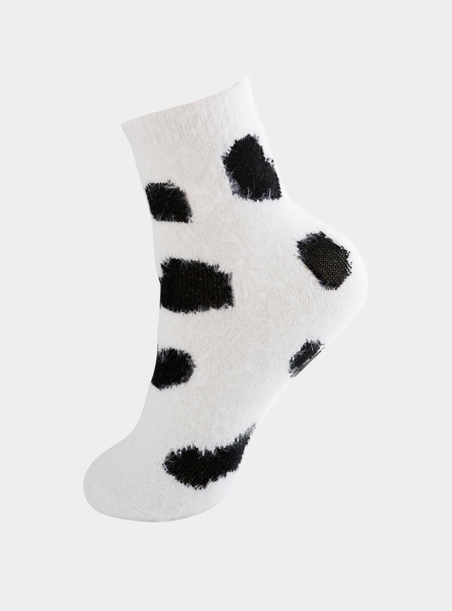 Cosy Cuddle Socks, Cow Print SMUG