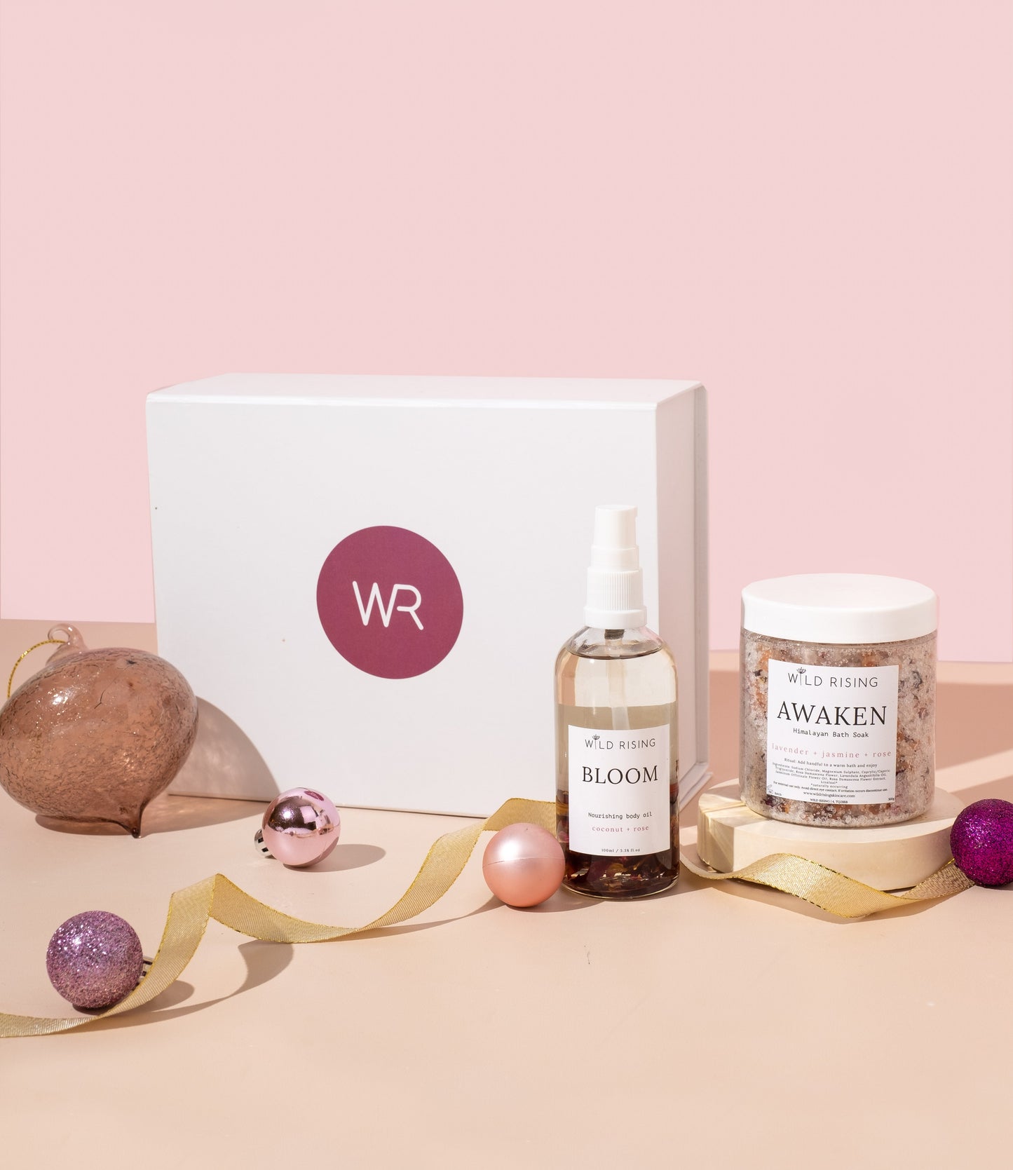 The Switch Off Skincare Gift Set Wild Rising Skincare